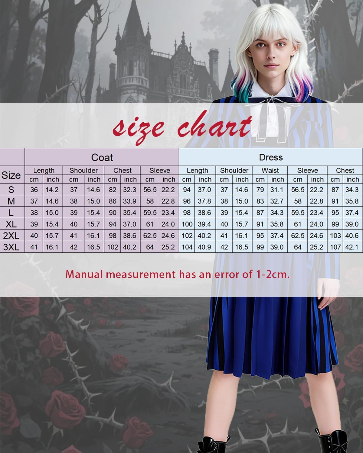 Jackolume Enid Costume School Girls Academy School Uniform Suits